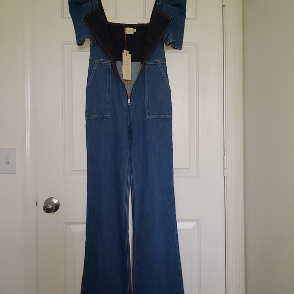 Alice + Olivia Kennedy Jean Jumpsuit - Picture 8 of 8